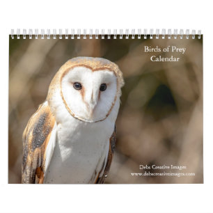 2027 Roofdieren Noord-Amerikaanse Roofvogels Kalender