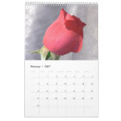 2027 Roos Enkele Kalender Kalender (Feb 2027)