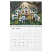 2027 Samoyed Hondenkalender Kalender (Mar 2027)