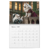2027 Samoyed Hondenkalender Kalender (Feb 2027)