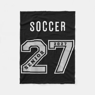 2027 Senior Voetbal (op Ck) Team Geschenk - 27 Sen Fleece Deken