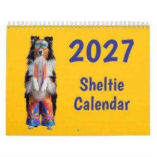 2027 Sheltie-hondenkalender Kalender