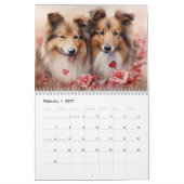2027 Shetland Sheepdog Kalender (Feb 2027)