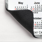 2027 Silver Holiday Art Agenda van de Janz-Muismat Muismat (Hoek)