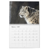 2027 Sneeuwluipaard Kalender (Feb 2027)