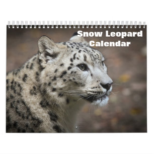 2027 Sneeuwluipaard Kalender