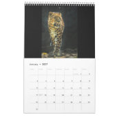 2027 Sneeuwluipaard Kalender (Jan 2027)