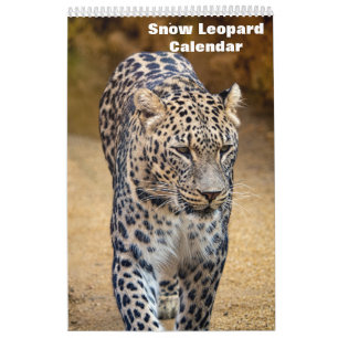 2027 Sneeuwluipaard Kalender