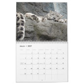 2027 Sneeuwluipaard Kalender (Mar 2027)
