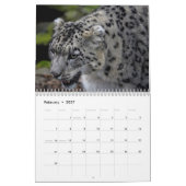 2027 Sneeuwluipaard Kalender (Feb 2027)
