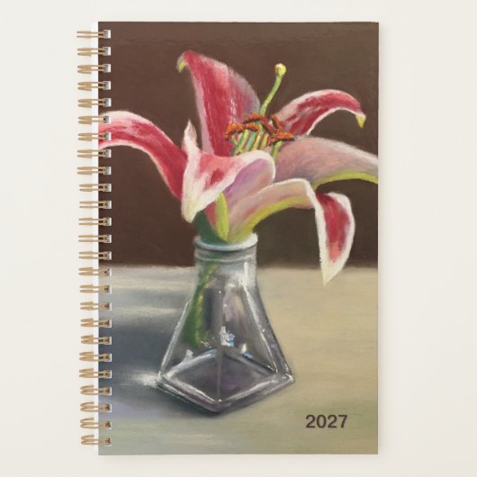2027 Stargazer Lelie Planner (Voorkant)