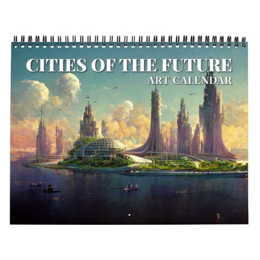 2027 Steden Van De Toekomst Science Fiction Kalend Kalender (Hoes)
