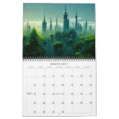 2027 Steden Van De Toekomst Science Fiction Kalend Kalender (Mar 2027)