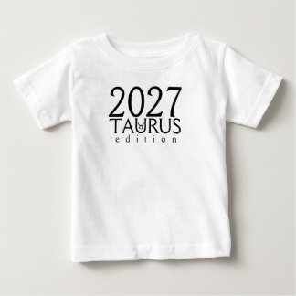2027 Stier-editie met symbool Baby T-shirt