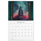 2027 Strange Realms 3 Fantasy Sci-Fi Kalender (Feb 2027)