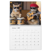 2027 Tandem Tabby Kattenkalender Kalender (Jan 2027)