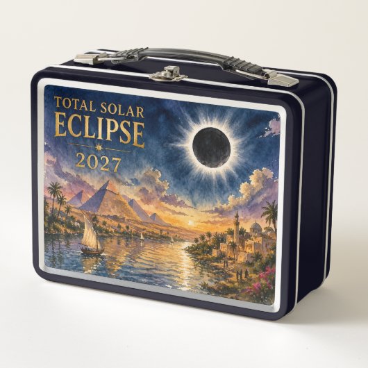2027 Totale Zonsverduistering Egypte (Voorkant)