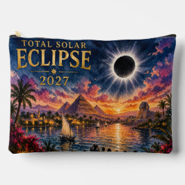 2027 Totale Zonsverduistering Egypte Etui