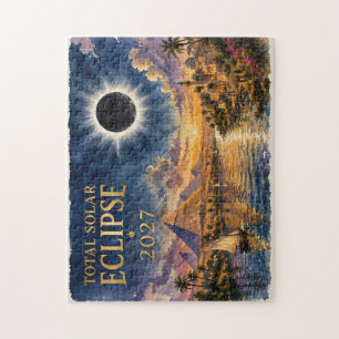 2027 Totale Zonsverduistering Egypte Legpuzzel