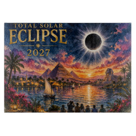2027 Totale Zonsverduistering Egypte Snijplank
