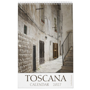 2027 Tuscany fine art fotografie Kalender