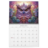 2027 Uilen Fantasie Kunst Kalender (Mar 2027)