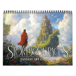 2027 Verhalenboek Pagina's Fantasy Kunst Kalender