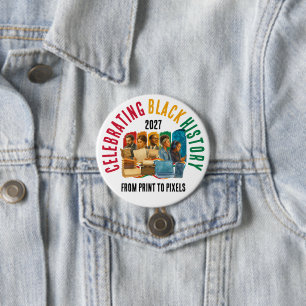2027 Viering van de Black History Month Ronde Button 7,6 Cm