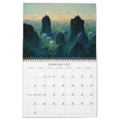 2027 Vreemde Werelden 1 Fantasy Kunstkalender Kalender (Feb 2027)