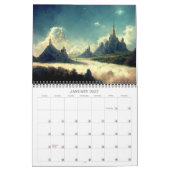 2027 Vreemde Werelden 1 Fantasy Kunstkalender Kalender (Jan 2027)