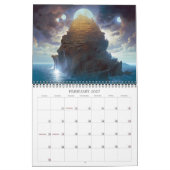 2027 Vreemde Werelden 5 Fantasy Kunstkalender Kalender (Feb 2027)