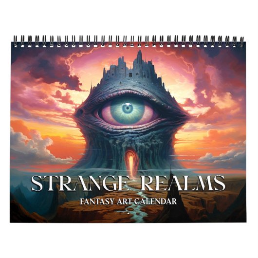 2027 Vreemde Werelden 5 Fantasy Kunstkalender Kalender (Hoes)