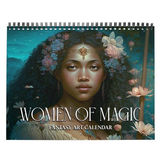 2027 Vrouwen Van Magie 2 Fantasy Kunstkalender Kalender (Hoes)