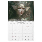 2027 Vrouwen van Magie 3 Fantasy Kunstkalender Kalender (Jan 2027)