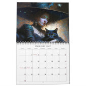 2027 Vrouwen van Magie 4 Fantasy Kunstkalender Kalender (Feb 2027)