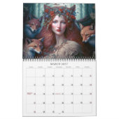 2027 Vrouwen van Magie 4 Fantasy Kunstkalender Kalender (Mar 2027)