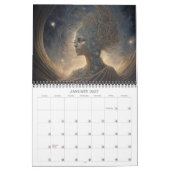 2027 Vrouwen Van Magische Fantasy Kunstkalender Kalender (Jan 2027)
