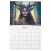 2027 Vrouwen Van Magische Fantasy Kunstkalender Kalender (Mar 2027)
