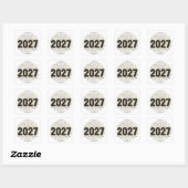 2027 Vuurwerk Sticker (Vel)