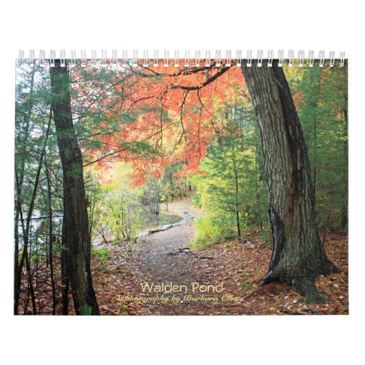 2027 Walden Pond-4 seizoenen: Kalender (Hoes)
