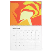 2027 Whimsical Color: Abstract Designs All Year Kalender (Mar 2026)