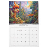 2027 Whimsische Landschappen 2 Kalender (Feb 2027)