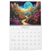 2027 Whimsische Landschappen 2 Kalender (Mar 2027)