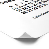 2027 White Calendar door Janz Print (Hoek)