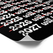 2027 Will Be My Year Procrastination New Year Reso Poster (Hoek)