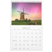 2027 Windmolens fotografie Kalender (Mar 2027)