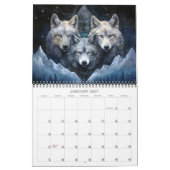 2027 Wolf Magic 2 Fantasie Kunstkalender Kalender (Jan 2027)