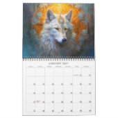 2027 Wolf Magie Fantasie Kunstkalender Kalender (Jan 2027)