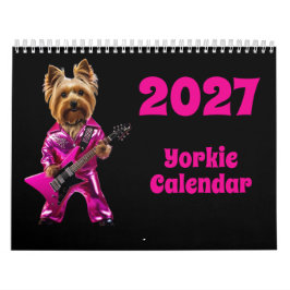 2027 Yorkie-hondenkalender Kalender
