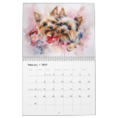 2027 Yorkshire Terriers Kalender (Feb 2027)